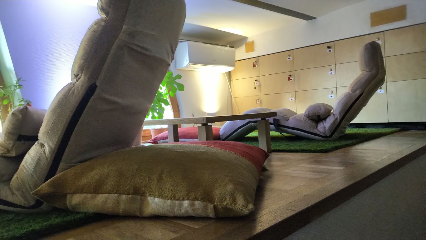 pihenősarok is elérhető